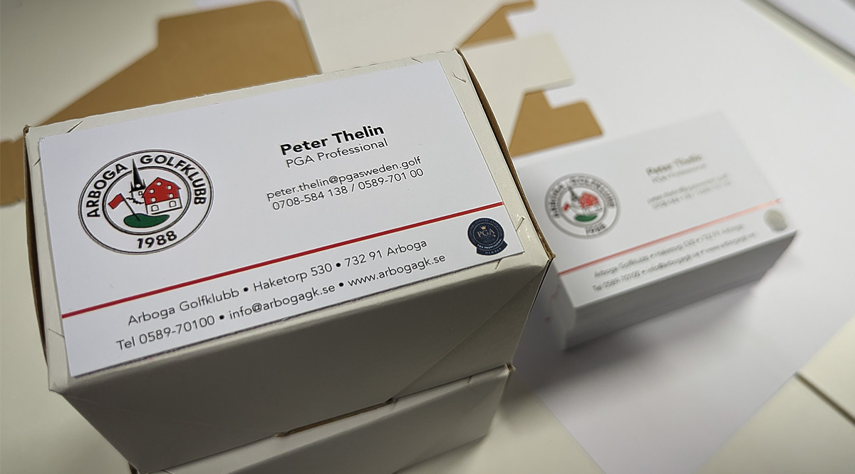 Visitkort - Reklamhuset RINK