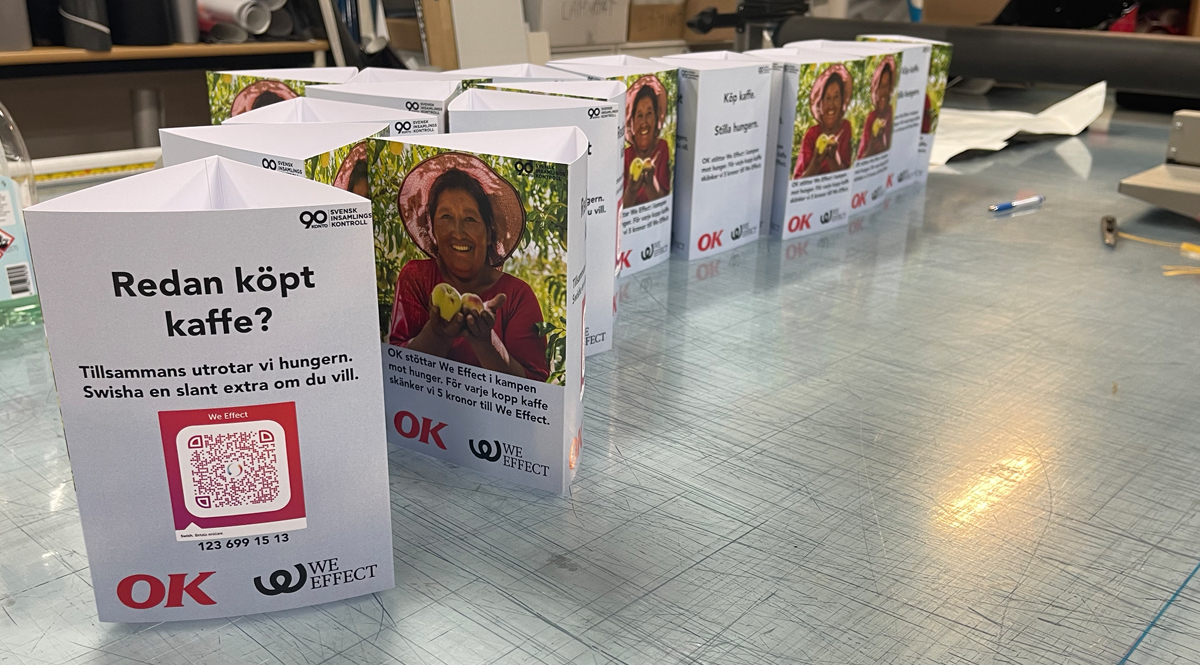 Bordsskyltar OK Köping