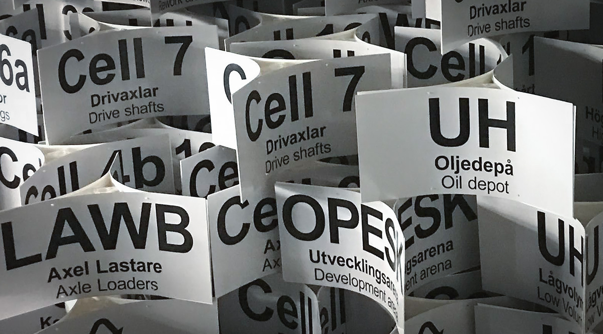 Taktrianglar för den tillverkande industrin - Reklamhuset RINK